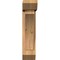 Ekena Millwork Thorton Slat Smooth Bracket w/ Offset Brace, Western Red Cedar, 5 1/2"W x 16"D x 24"H BKT0604X16X24THR06SWR - alternate 4